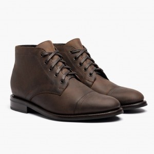 Thursday Boots Cadet Schnürstiefel Herren Braun | Österreich-46713LWNP