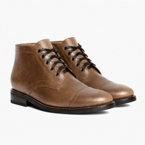 Thursday Boots Cadet Schnürstiefel Herren Braun | Österreich-04165MZWR