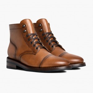Thursday Boots Captain Schnürstiefel Herren Braun | Österreich-63924EPRF