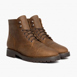 Thursday Boots Captain StormKing® Schnürstiefel Herren Braun | Österreich-50479UZIY
