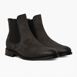 Thursday Boots Cavalier Chelsea Stiefel Herren Dunkelgrau | Österreich-63029NQSV