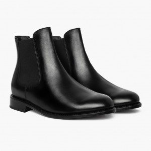 Thursday Boots Cavalier Chelsea Stiefel Herren Schwarz | Österreich-02849URHE