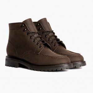 Thursday Boots Diplomat Moc Kappe Schnürstiefel Herren Braun | Österreich-70829TJPK