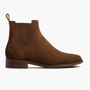 Thursday Boots Dreamer Chelsea Stiefel Damen Dunkelbraun | Österreich-74319MRAH