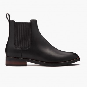 Thursday Boots Dreamer Chelsea Stiefel Damen Schwarz | Österreich-41825XJWT
