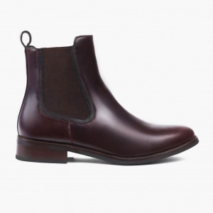 Thursday Boots Duchess Chelsea Stiefel Damen Dunkelbraun | Österreich-26051QLPX