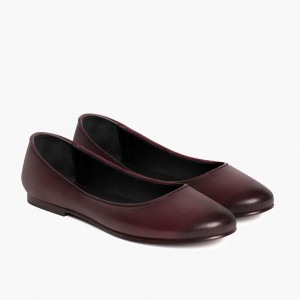 Thursday Boots Feliz Ballerinas Damen Bordeaux | Österreich-62713SMFN