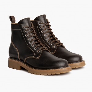 Thursday Boots Hero Schnürstiefel Herren Dunkelbraun | Österreich-35410IDSP