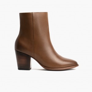 Thursday Boots Highline 3 Heel Stiefeletten Damen Dunkelbraun | Österreich-60293YQSA