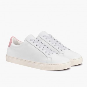 Thursday Boots Legacy Low Top Sneakers Damen Weiß Rosa | Österreich-63259VBMG