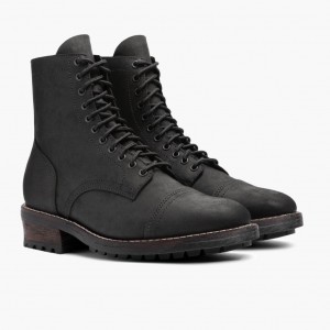 Thursday Boots Logger Schnürstiefel Herren Schwarz | Österreich-57189FNBL