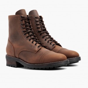 Thursday Boots Logger Schnürstiefel Herren Braun | Österreich-94178GWBU