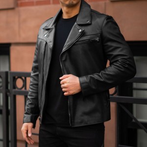 Thursday Boots Motorcycle Jacken Herren Schwarz | Österreich-06973LUXZ
