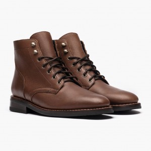 Thursday Boots President Schnürstiefel Herren Braun | Österreich-85369YWMA