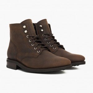 Thursday Boots President Schnürstiefel Herren Braun | Österreich-78165YLVQ
