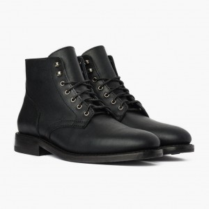 Thursday Boots President Schnürstiefel Herren Schwarz | Österreich-41065VDNR