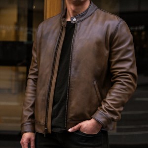 Thursday Boots Racer Jacken Herren Dunkelbraun | Österreich-18607DZHY