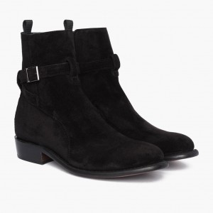Thursday Boots Rogue Jodhpur Chelsea Stiefel Herren Schwarz | Österreich-06153FIGV
