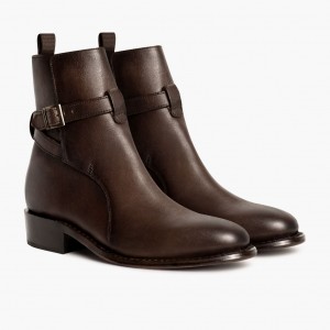 Thursday Boots Rogue Jodhpur Chelsea Stiefel Herren Dunkelbraun | Österreich-67125RYUL