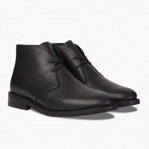 Thursday Boots Scout Chukkastiefel Herren Schwarz | Österreich-62147IFLN