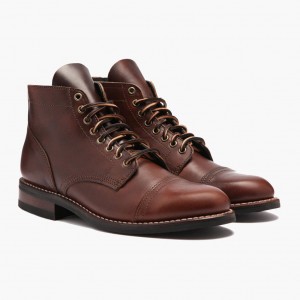 Thursday Boots Vanguard Schnürstiefel Herren Braun | Österreich-34129OPQR