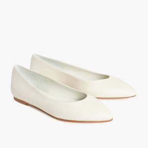 Thursday Boots Viva Ballerinas Damen Weiß | Österreich-24905POED