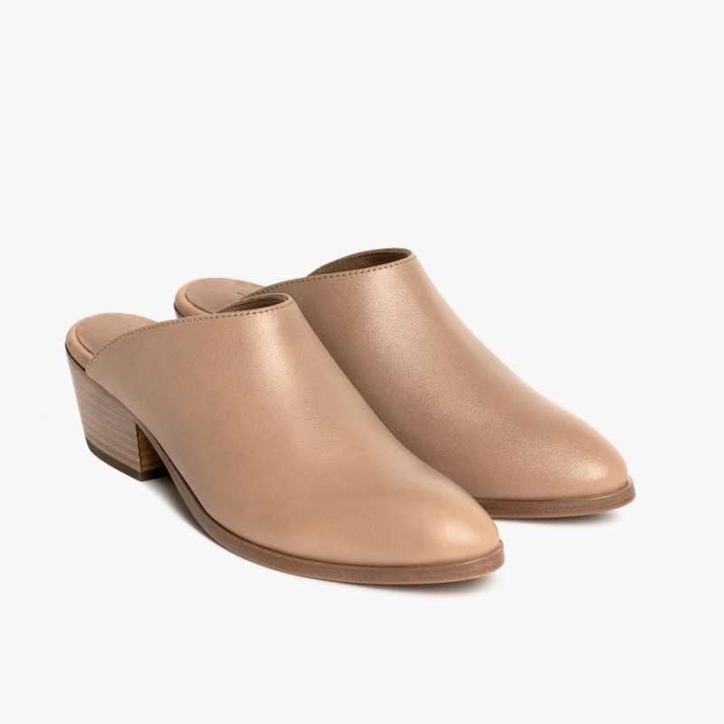 Thursday Boots Breeze Mule Damen Beige | Österreich-52170WFPB