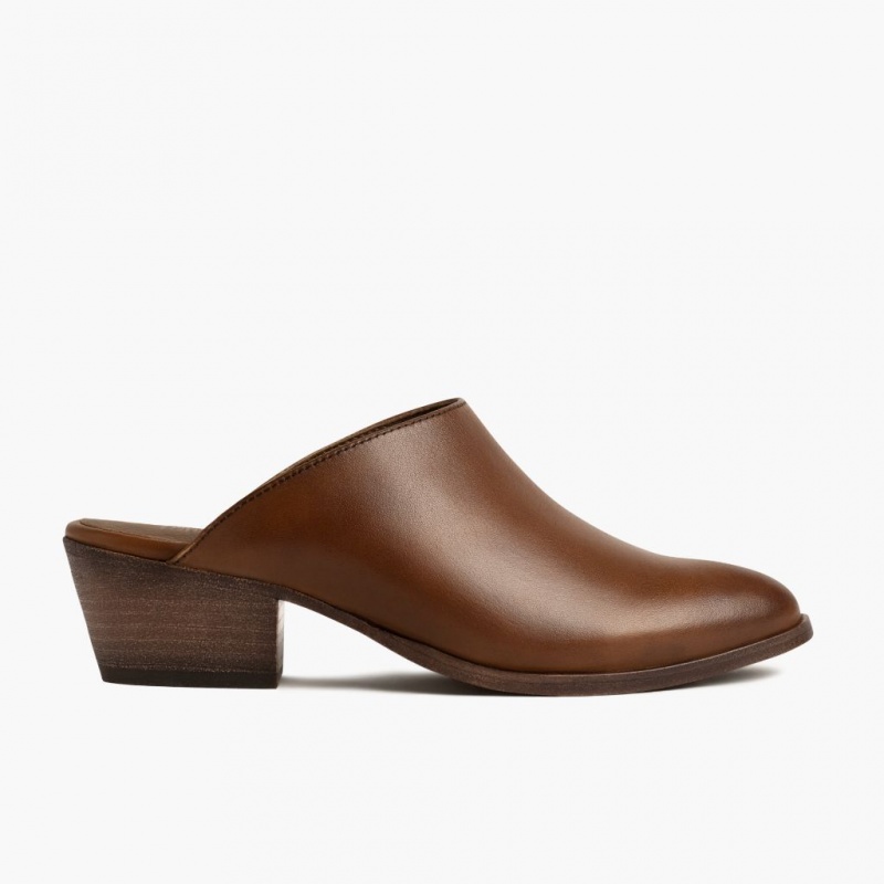Thursday Boots Breeze with 2 Heel Mule Damen Dunkelbraun | Österreich-09435IPRZ
