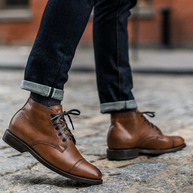 Thursday Boots Cadet Schnürstiefel Herren Braun | Österreich-93562BXOR