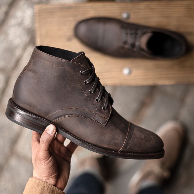 Thursday Boots Cadet Schnürstiefel Herren Braun | Österreich-46713LWNP