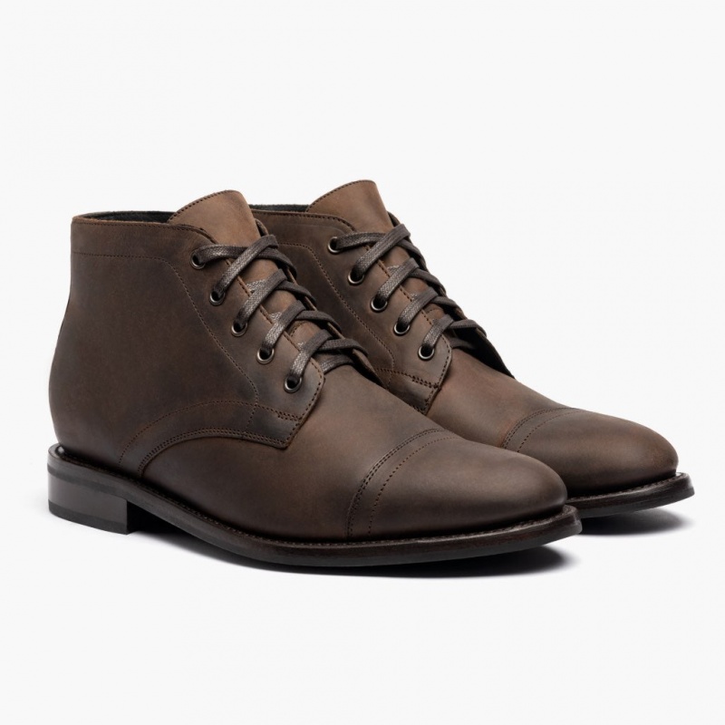 Thursday Boots Cadet Schnürstiefel Herren Braun | Österreich-46713LWNP