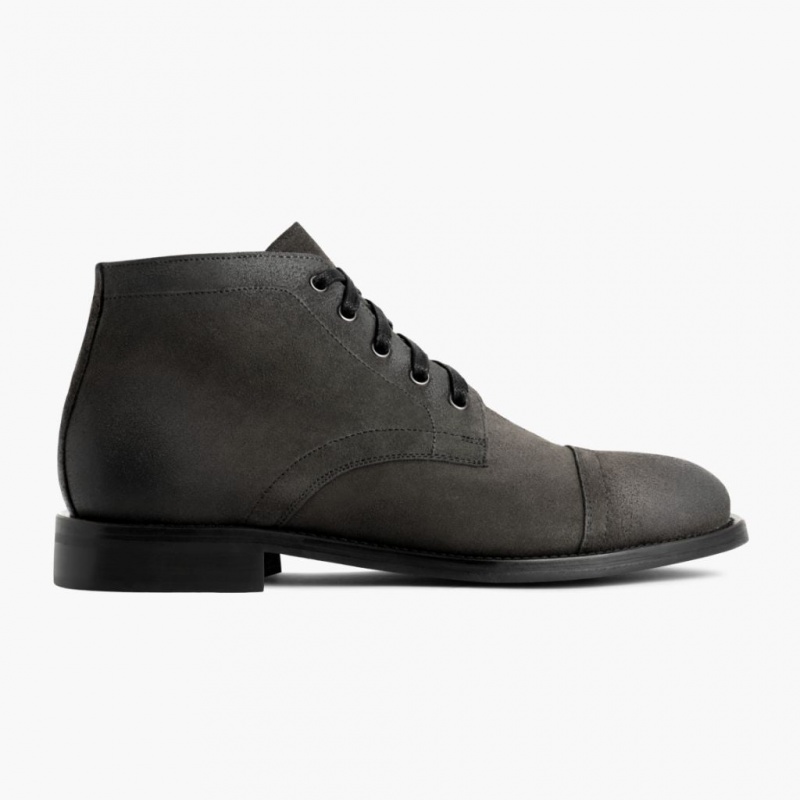 Thursday Boots Cadet Schnürstiefel Herren Dunkelgrau | Österreich-92876ZGEM