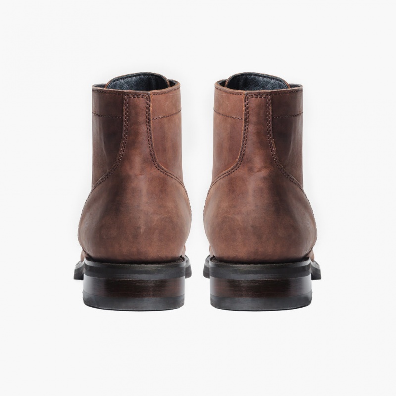 Thursday Boots Captain Schnürstiefel Herren Braun | Österreich-82741QRME