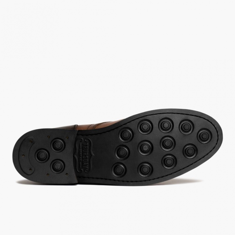 Thursday Boots Captain Schnürstiefel Herren Braun | Österreich-45219CITE