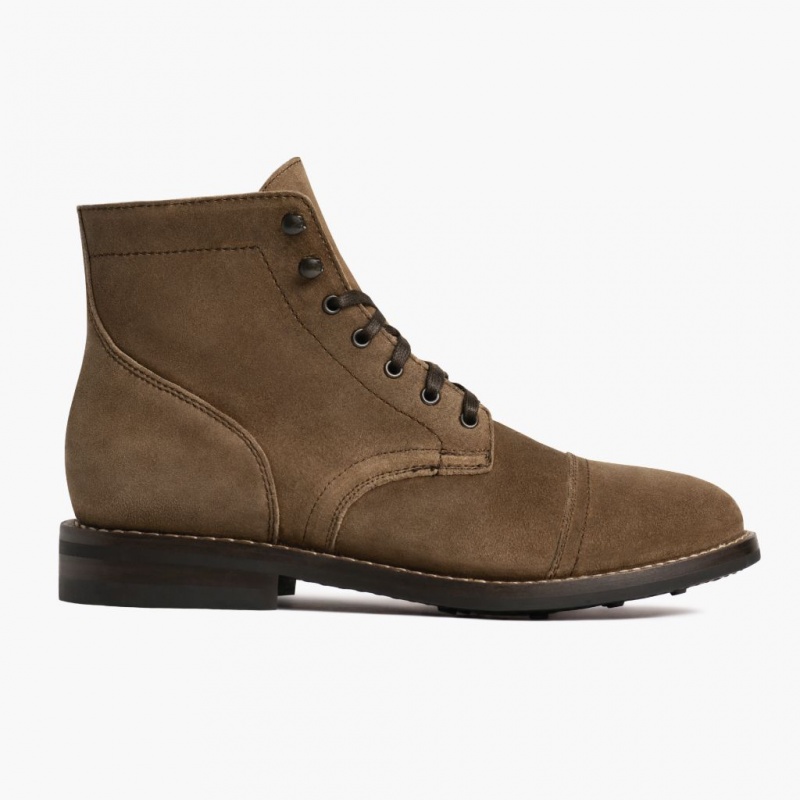 Thursday Boots Captain Schnürstiefel Herren Braun | Österreich-47021FHAC