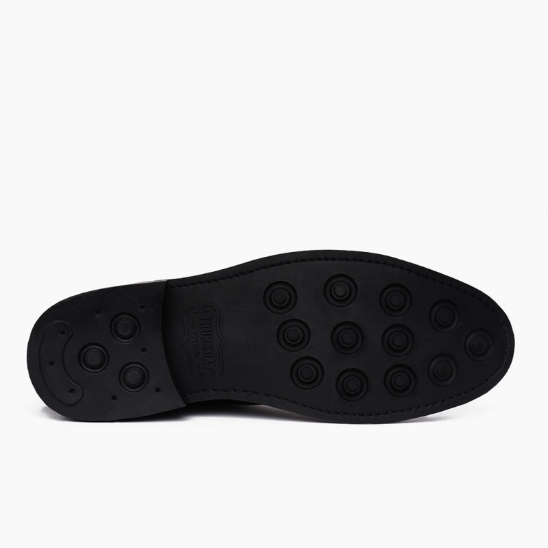 Thursday Boots Captain Schnürstiefel Herren Dunkelolivgrün | Österreich-91235HZQG