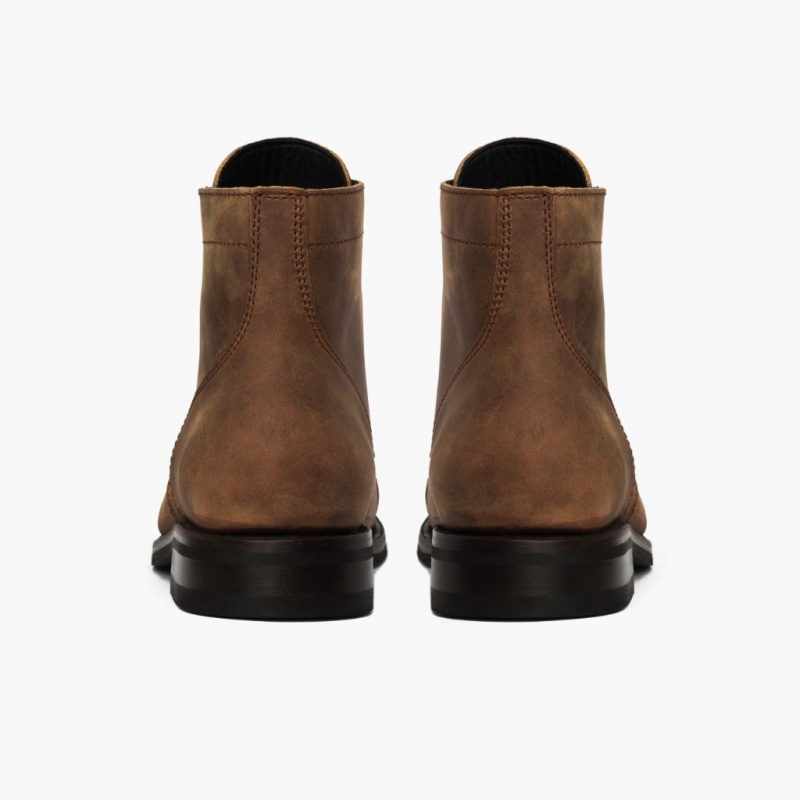 Thursday Boots Captain Schnürstiefel Herren Braun | Österreich-30284JAKW