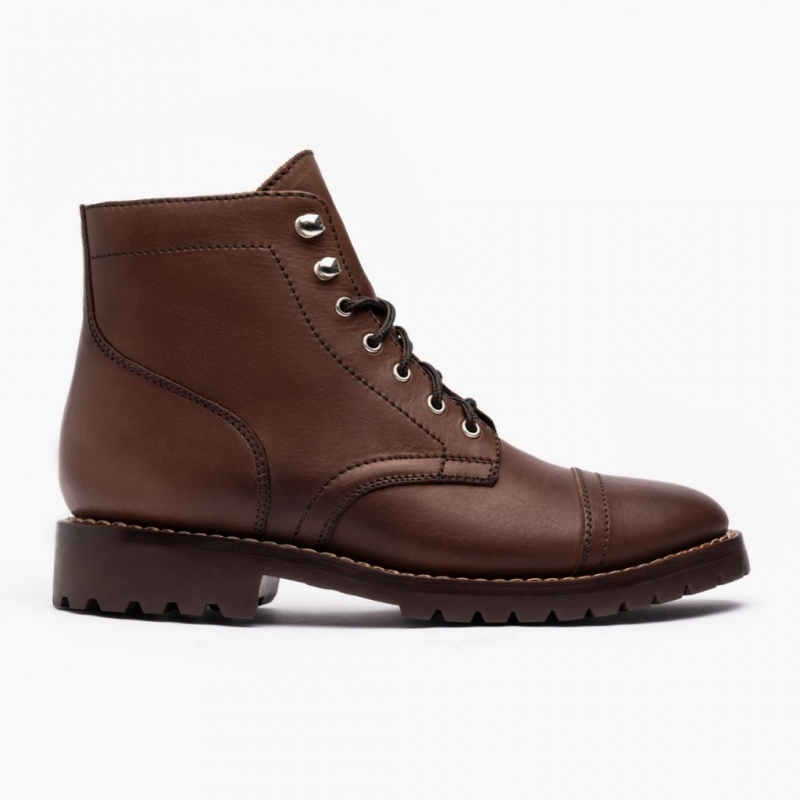 Thursday Boots Captain StormKing® Schnürstiefel Herren Braun | Österreich-03126GSVM