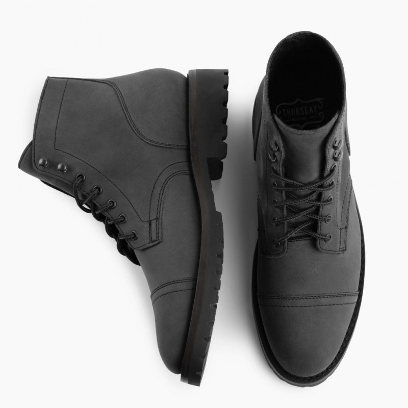 Thursday Boots Captain StormKing® Schnürstiefel Herren Grau | Österreich-21085KYWA