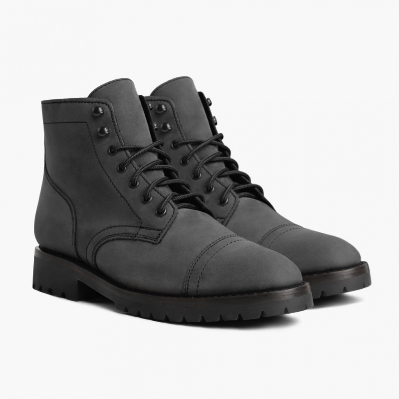 Thursday Boots Captain StormKing® Schnürstiefel Herren Grau | Österreich-21085KYWA