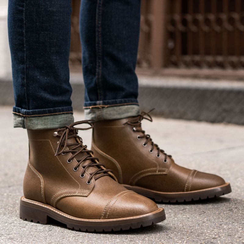 Thursday Boots Captain StormKing® Schnürstiefel Herren Braun | Österreich-41762BMVD