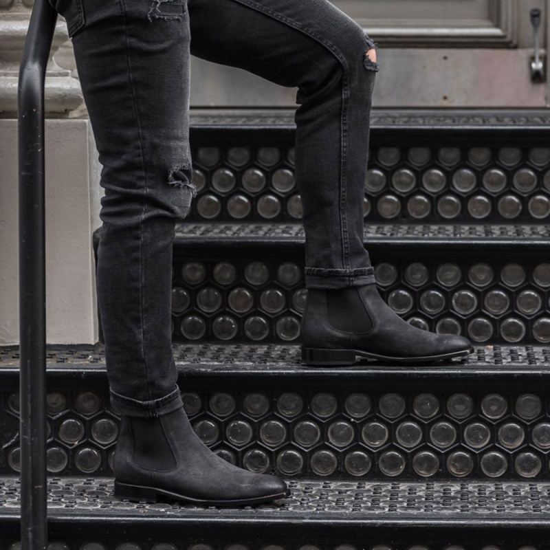 Thursday Boots Cavalier Chelsea Stiefel Herren Dunkelgrau | Österreich-63029NQSV