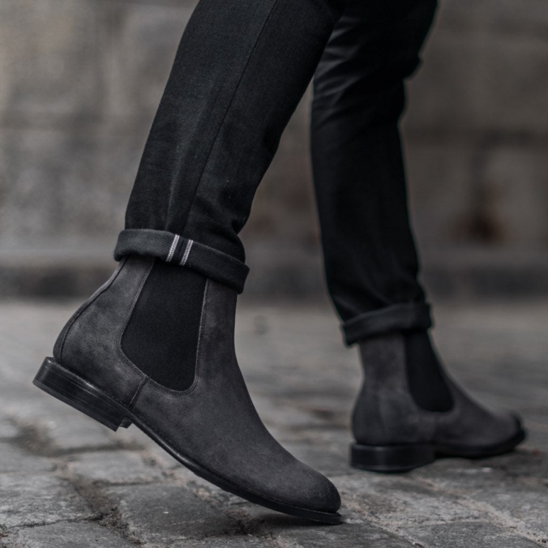 Thursday Boots Cavalier Chelsea Stiefel Herren Dunkelgrau | Österreich-63029NQSV