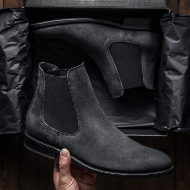 Thursday Boots Cavalier Chelsea Stiefel Herren Dunkelgrau | Österreich-63029NQSV