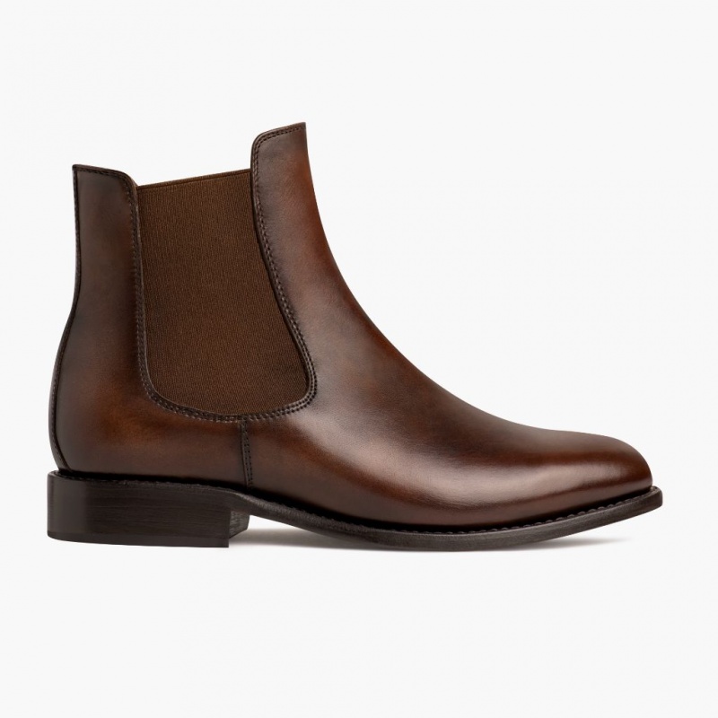 Thursday Boots Cavalier Chelsea Stiefel Herren Dunkelbraun | Österreich-91786ZKJQ