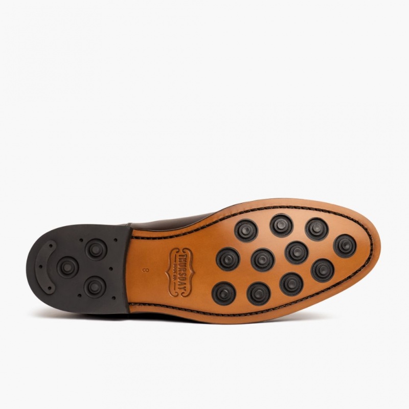 Thursday Boots Cavalier Chelsea Stiefel Herren Dunkelbraun | Österreich-91786ZKJQ