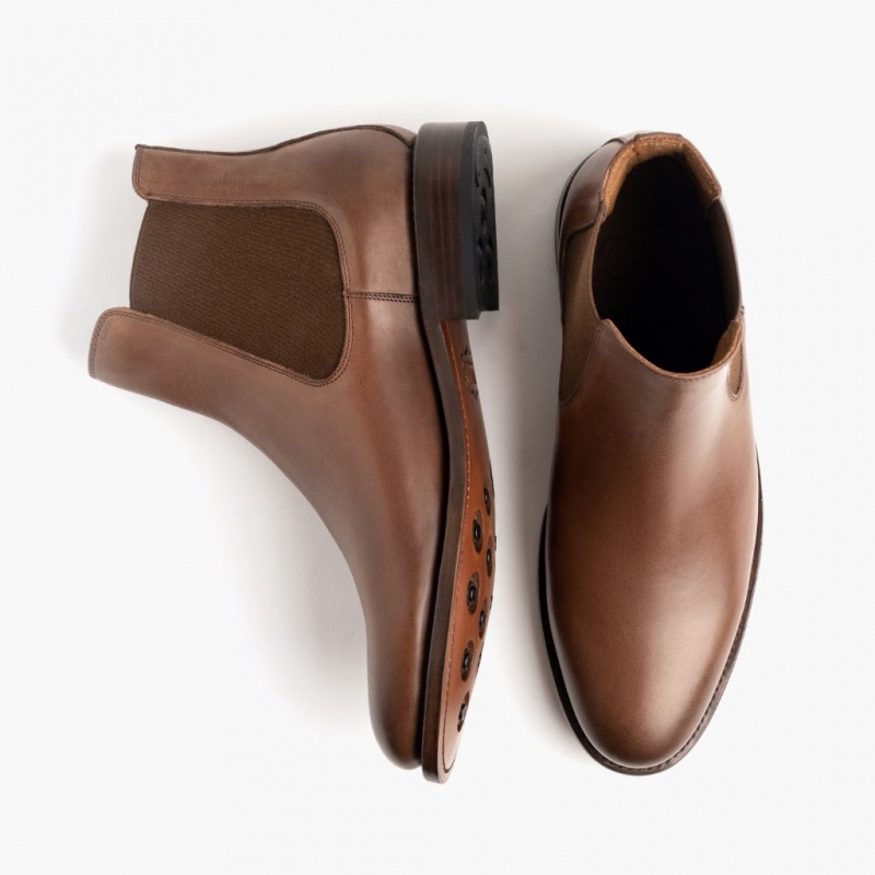 Thursday Boots Cavalier Chelsea Stiefel Herren Braun | Österreich-89375JCTZ