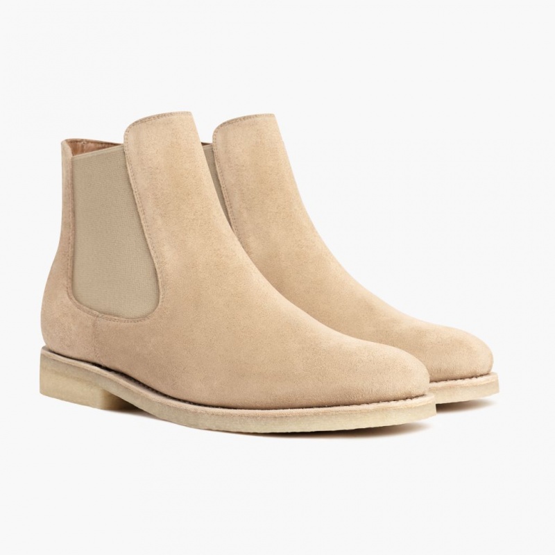Thursday Boots Cavalier Chelsea Stiefel Herren Beige | Österreich-91738SPNT
