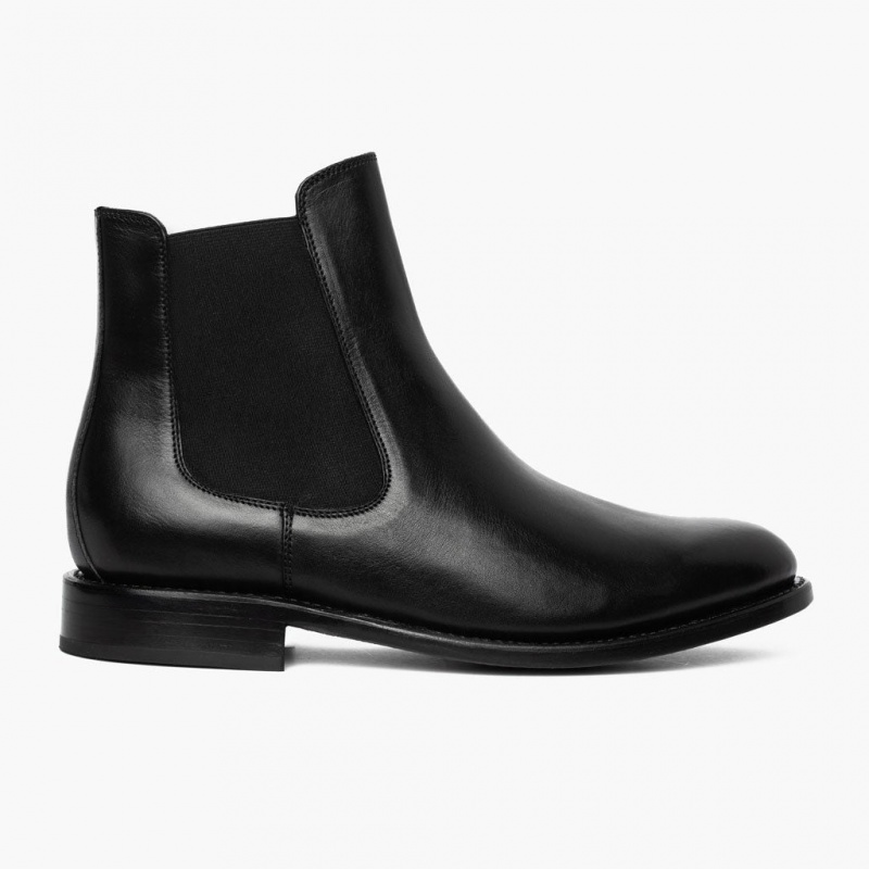 Thursday Boots Cavalier Chelsea Stiefel Herren Schwarz | Österreich-02849URHE
