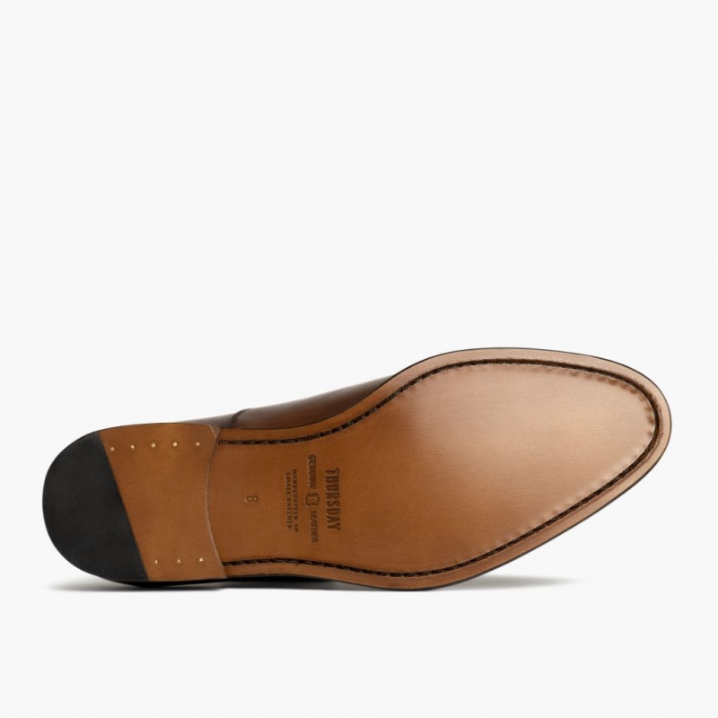 Thursday Boots Chairman Lederschuhe Herren Dunkelbraun | Österreich-74568RJZN